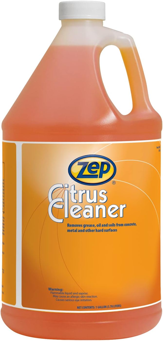 Zep Citrus Cleaner and Degreaser 1 Gallon Case of 4
