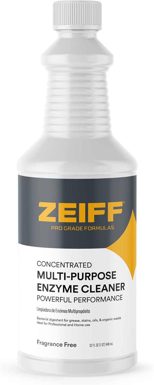 Zeiff Pro-Grade Multi-Purpose Probiotic Enzyme Cleaner - 32 Ounce