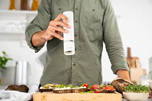 ZWILLING Rechargeable Salt Pepper Mill with USB Cord
