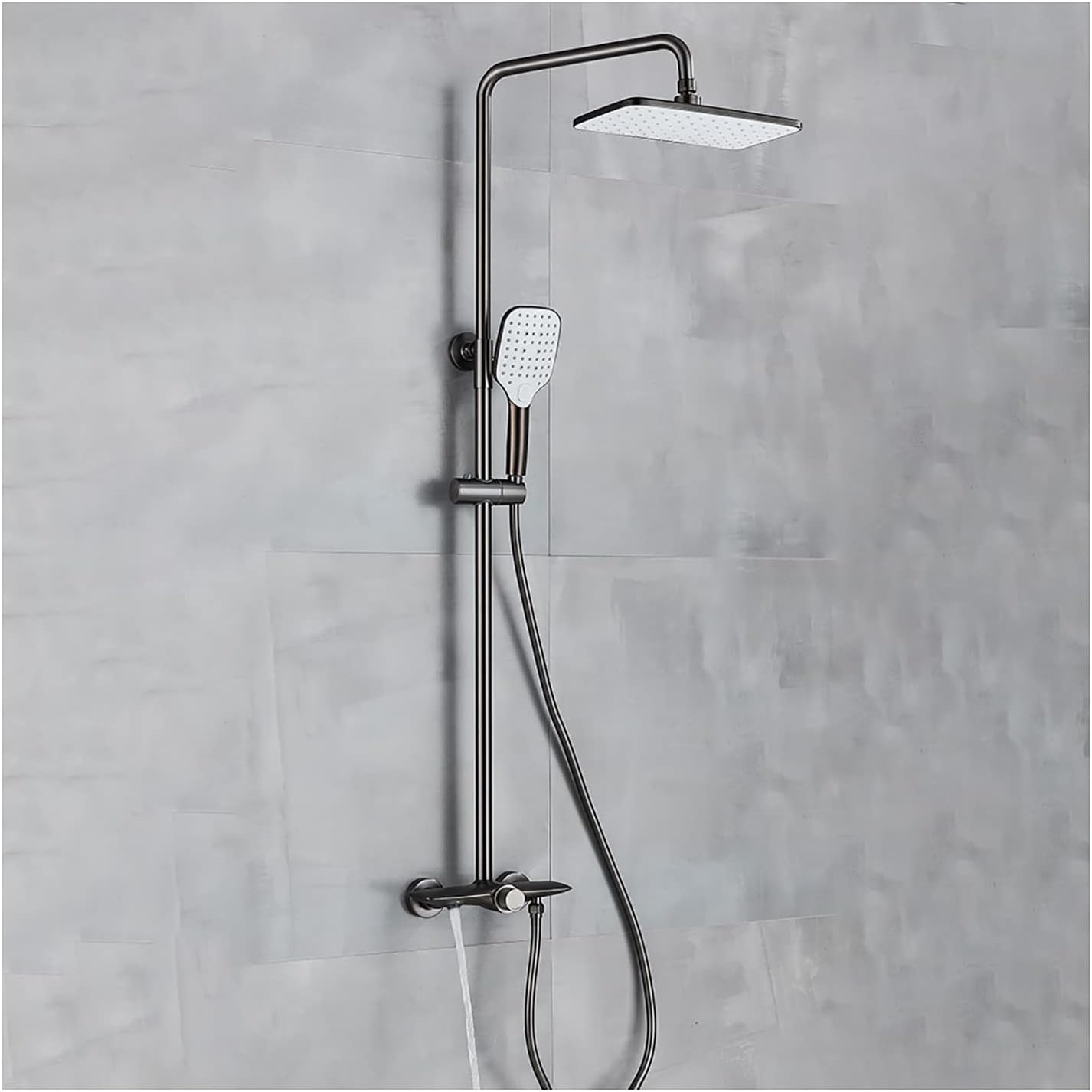 Shower System with 3 Modes and Large Rain Head