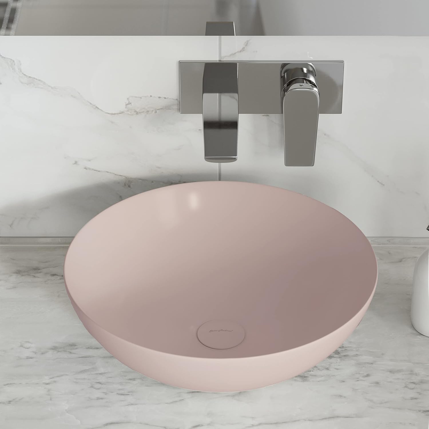Swiss Madison Ceramic Pop Up Drain Matte Pink