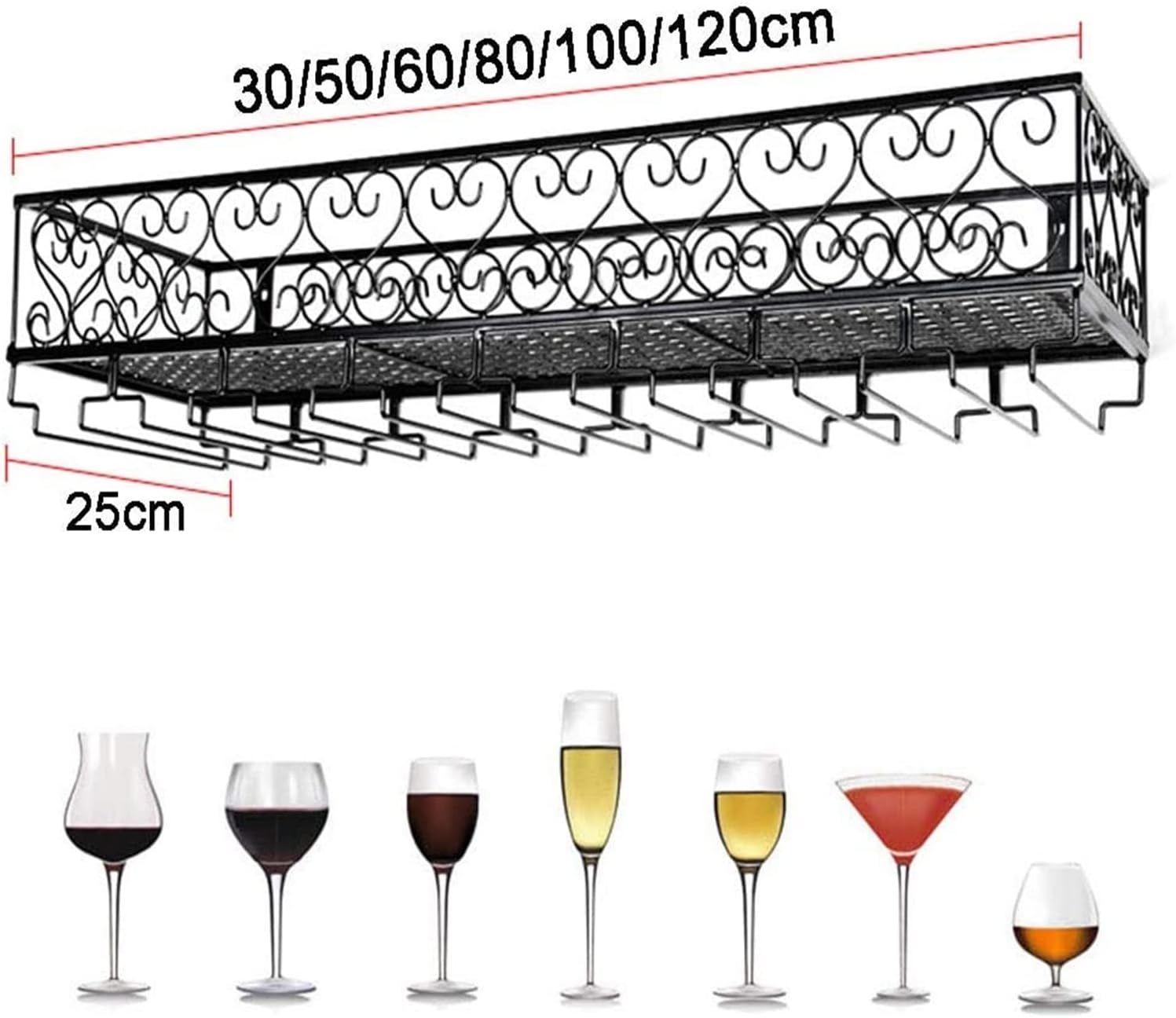 ALDEPO Wall-Mounted Wine Rack Organizer