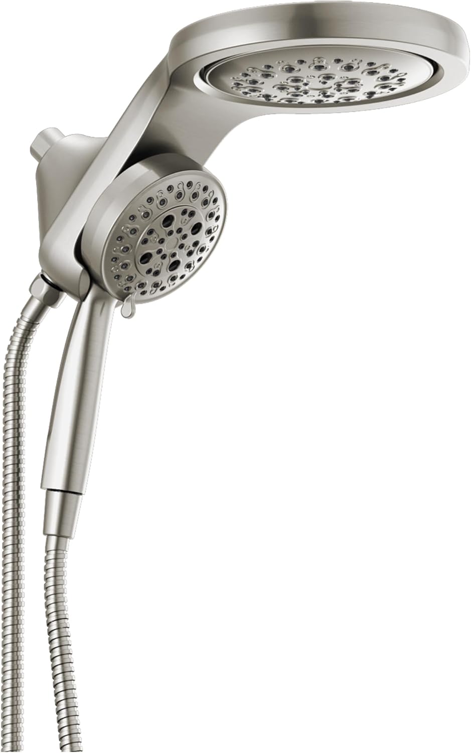 Delta HydroRain 5-Spray Dual Shower Head with Handheld and Hose