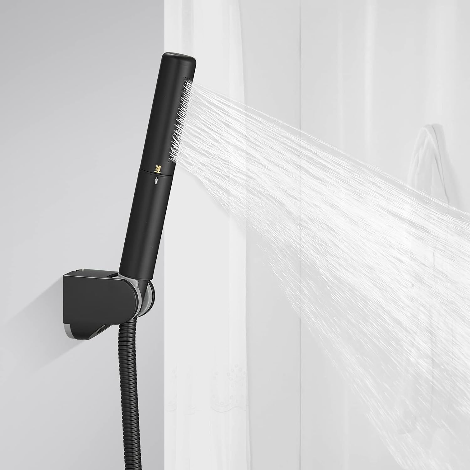 BESy Black Brass 2 In 1 Handheld Shower Head Set