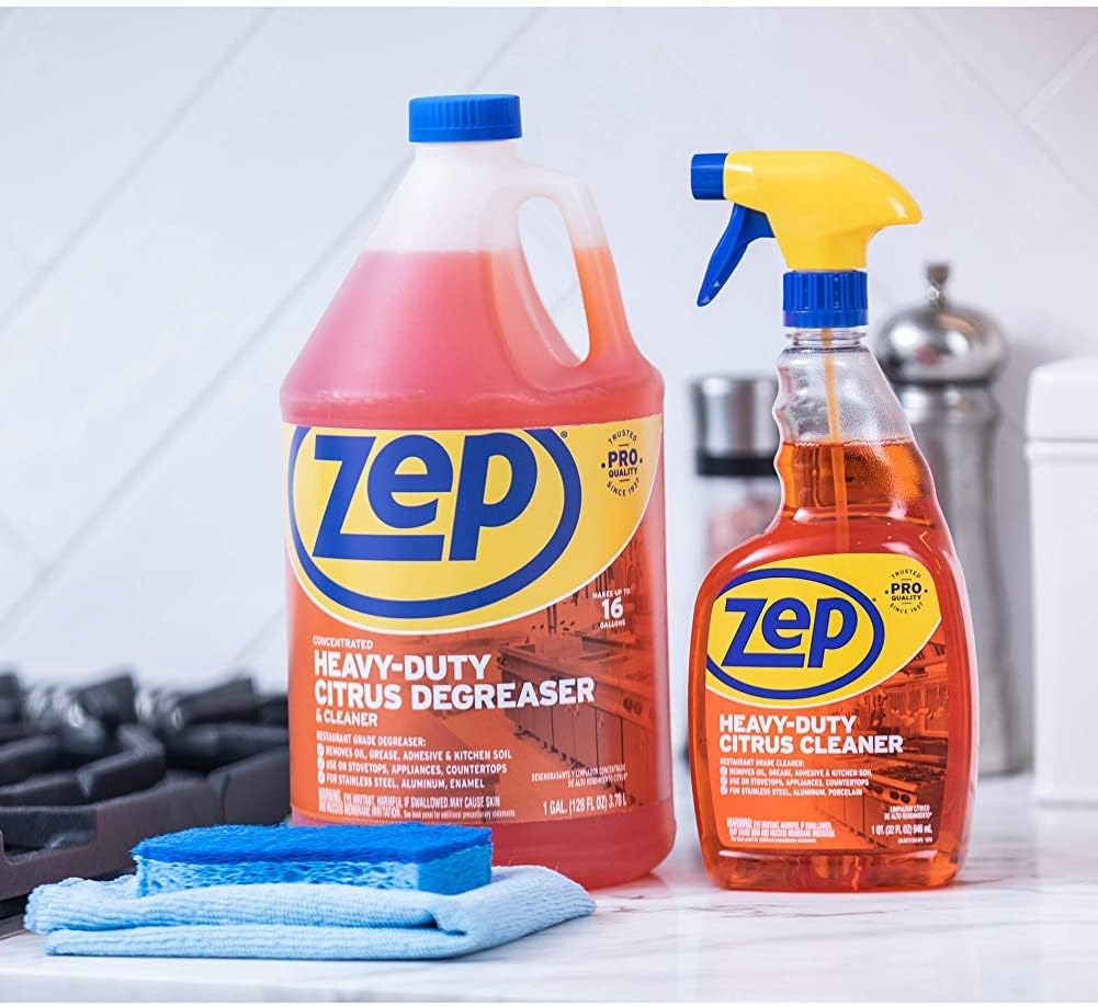 Zep Heavy-Duty Citrus Degreaser 1 Gal - Professional Use
