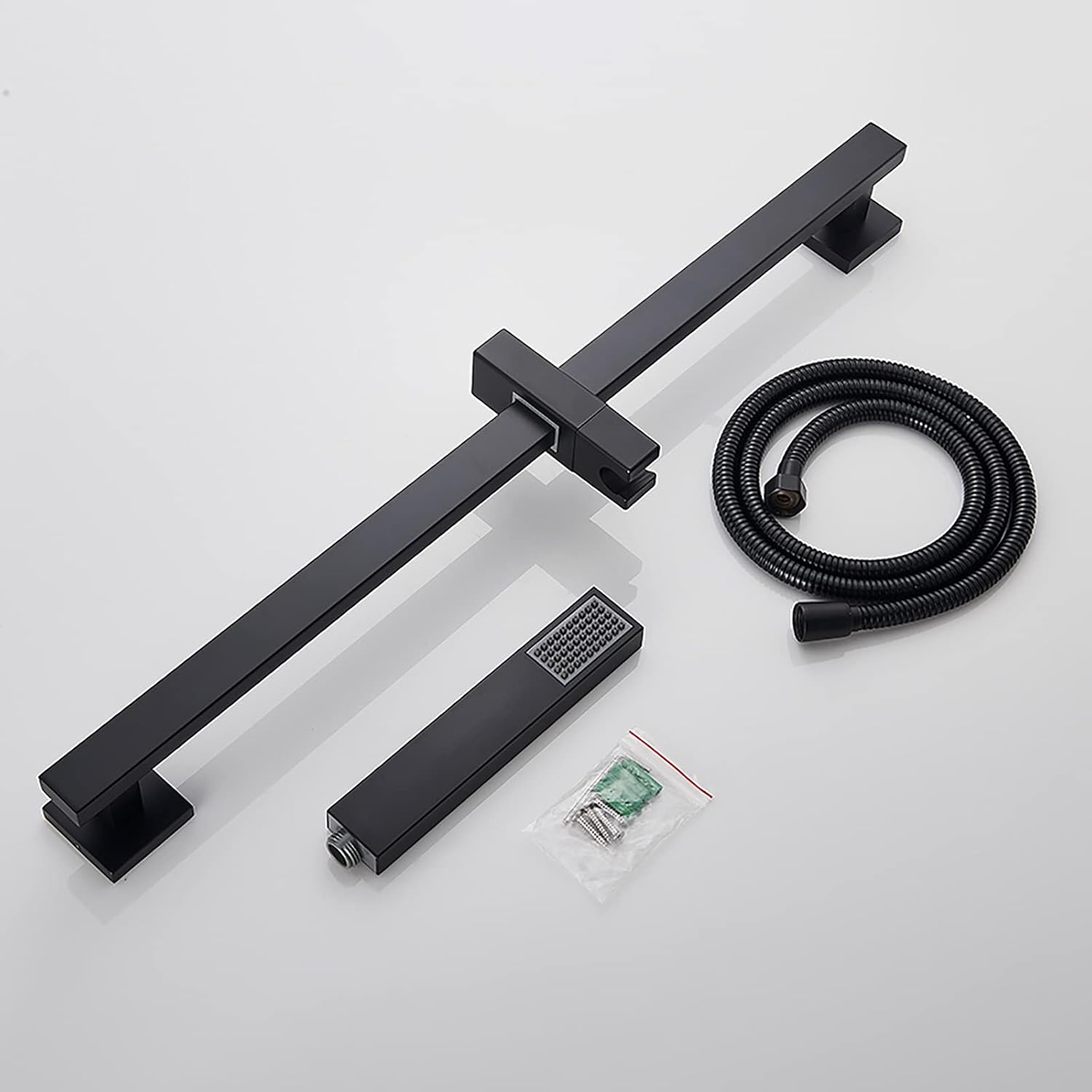 Premium Brass Rain Shower System with Adjustable Rod
