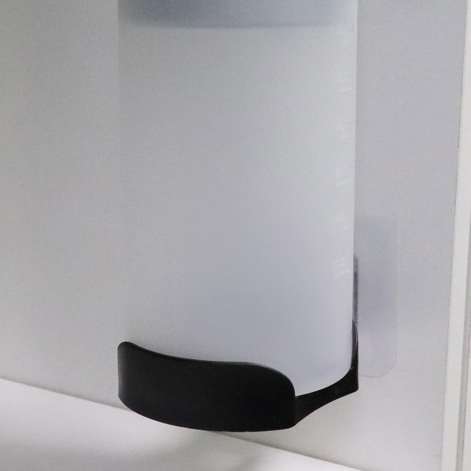 Cabilock 2 Sets Automatic Soap Dispenser Bracket Black
