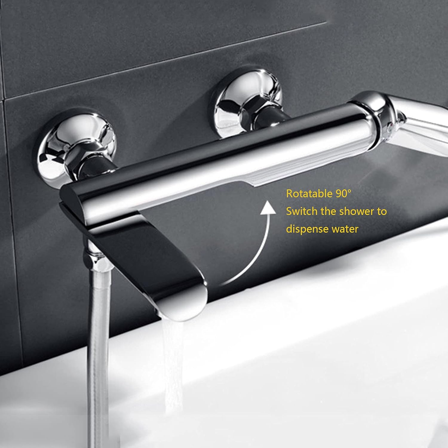 Wall Mounted Shower Faucet Set with LED Display