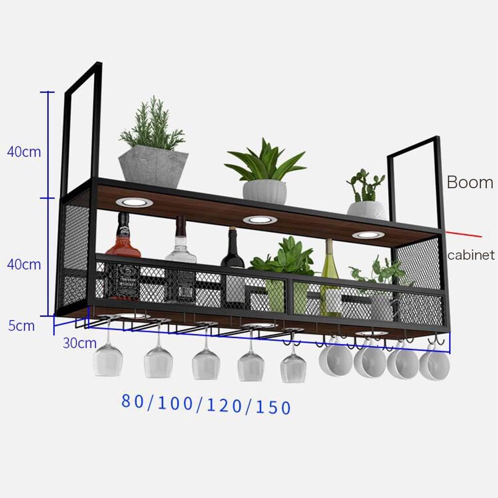 Pimex Wall-Mounted Wine Rack with Partitions