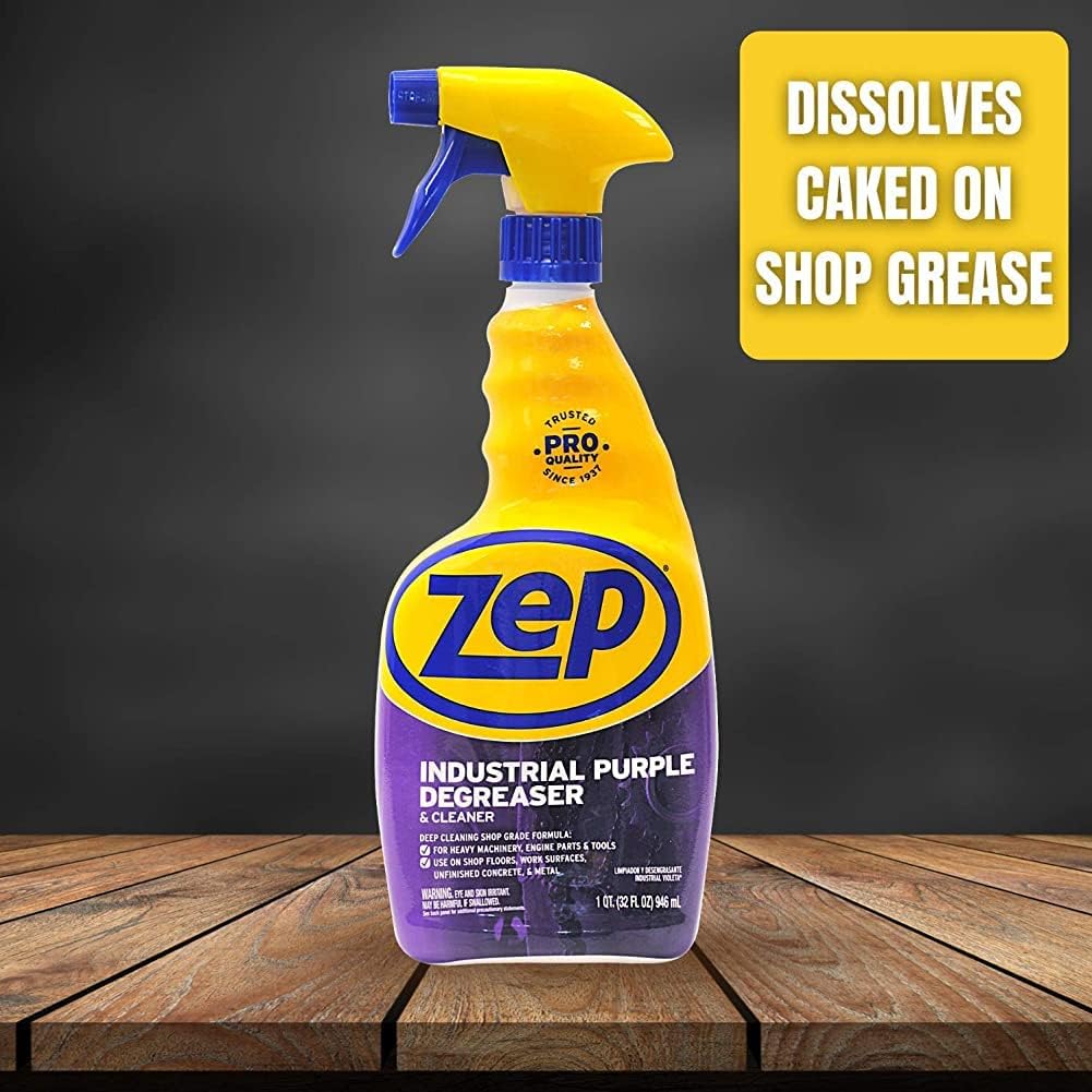 Zep Industrial Purple Cleaner Degreaser 32 oz Case of 12