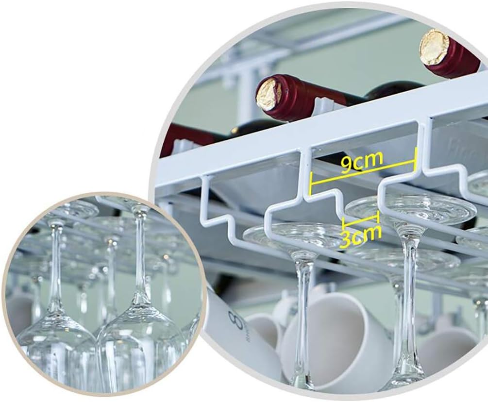 Wall-Mounted Wine Rack with Bronze Finish 120x35cm
