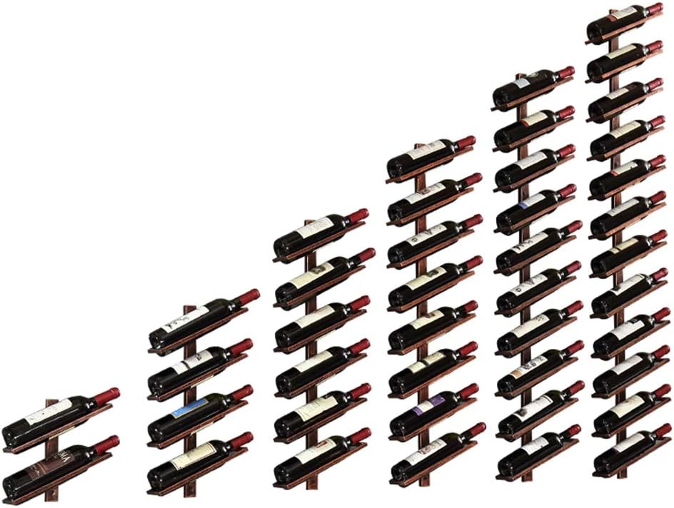 Wall Mounted Wine Rack for 6 Bottles