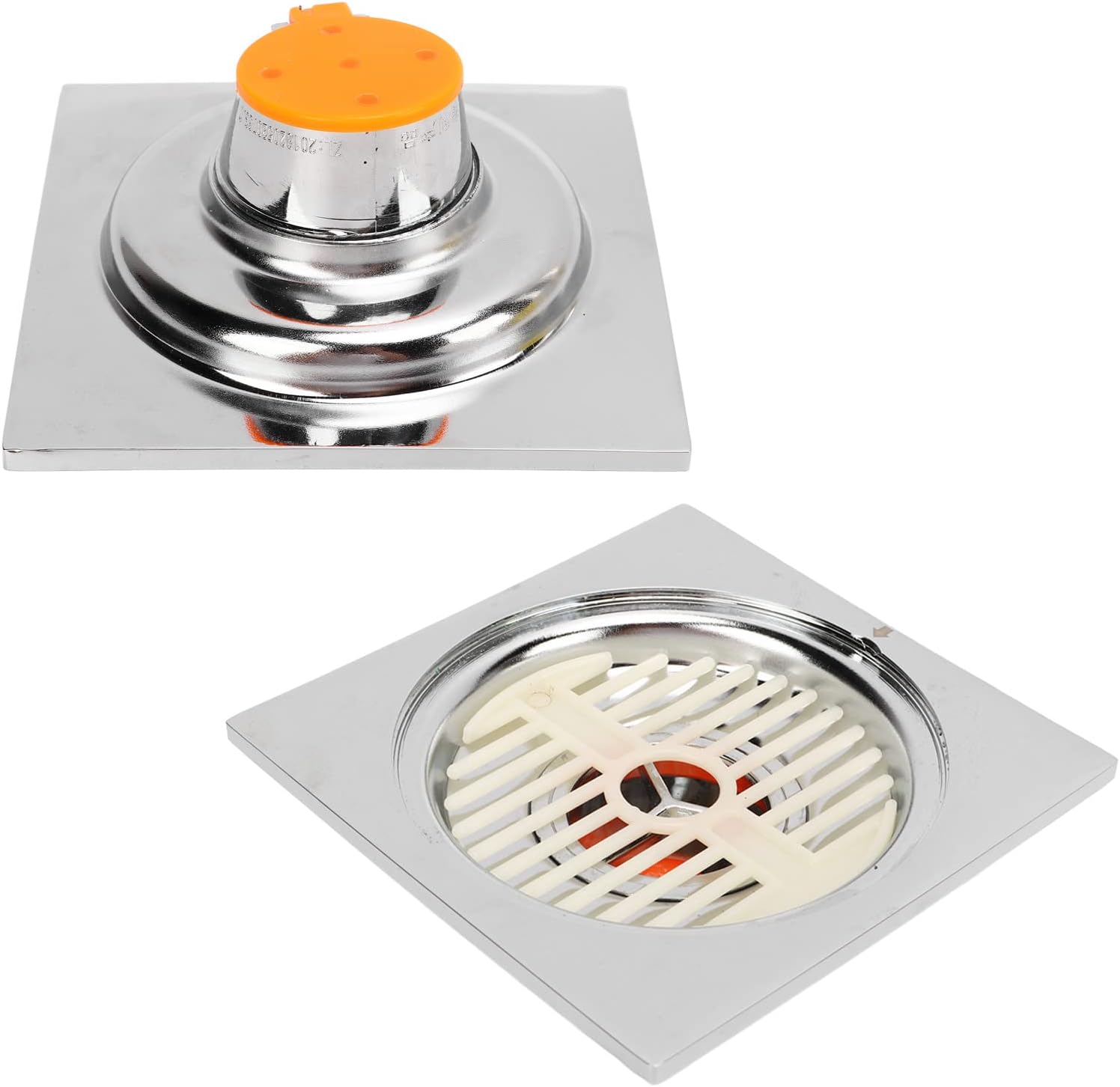Tomotato Odor Proof Floor Drain - Copper Stainless Steel Magnetic