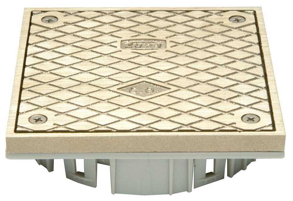 Zurn LC-CS05NI Square 5 Inch Nickel Bronze Cleanout Head