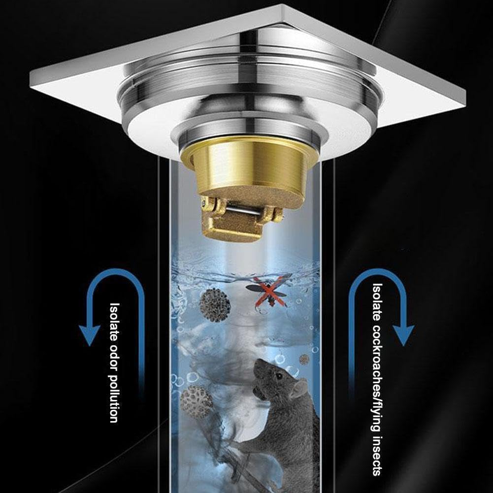 Fermus Floor Drain Plug Anti-Odor One Way Valve