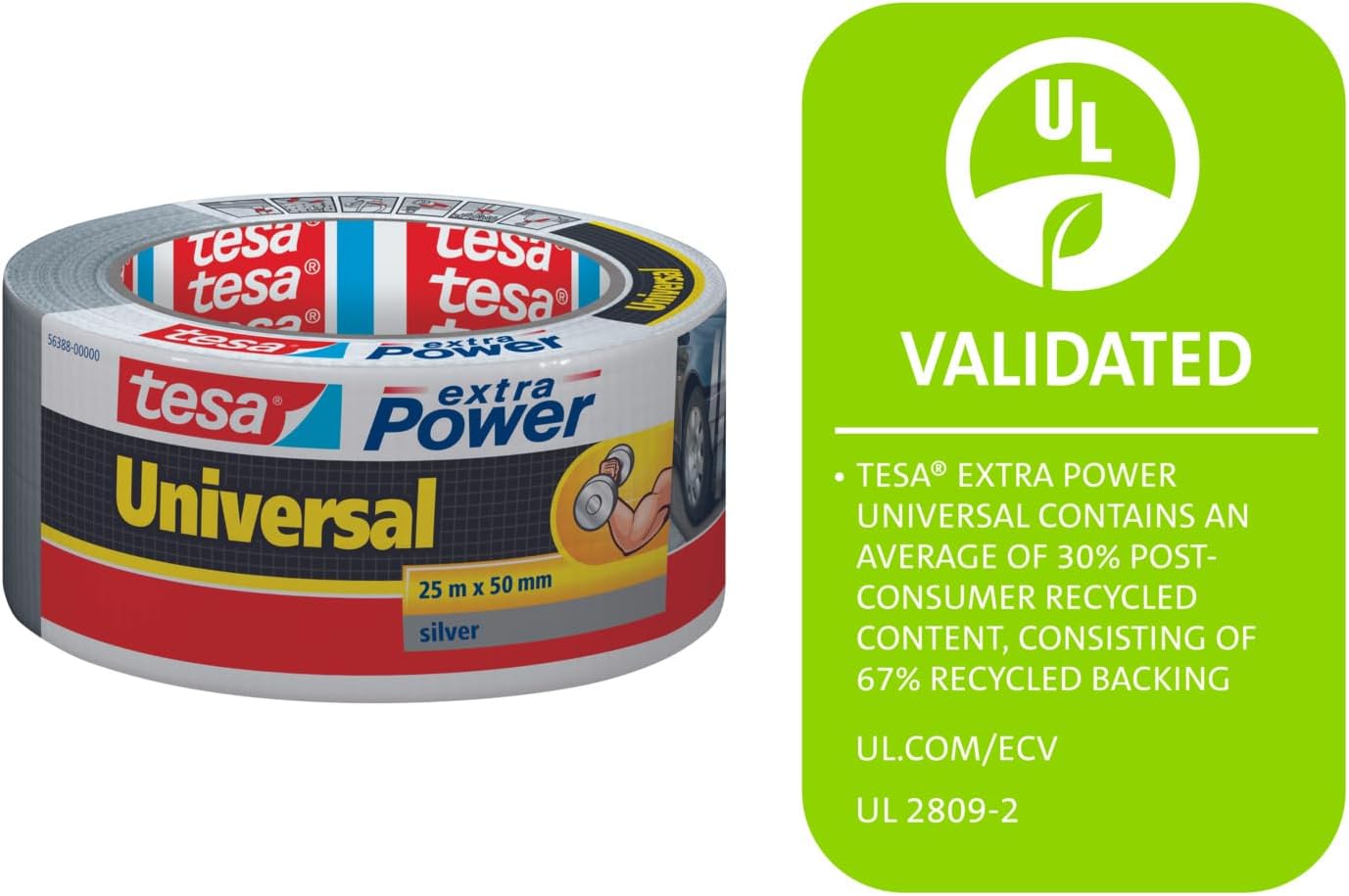 tesa Extra Power Duct Tape 25m x 50mm 1