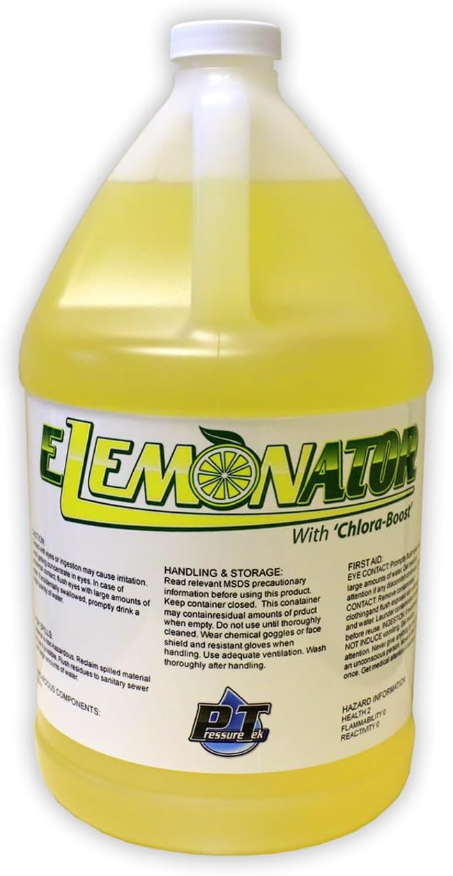 PressureTek Elemonator 12 Gallon Surfactant for Cleaning