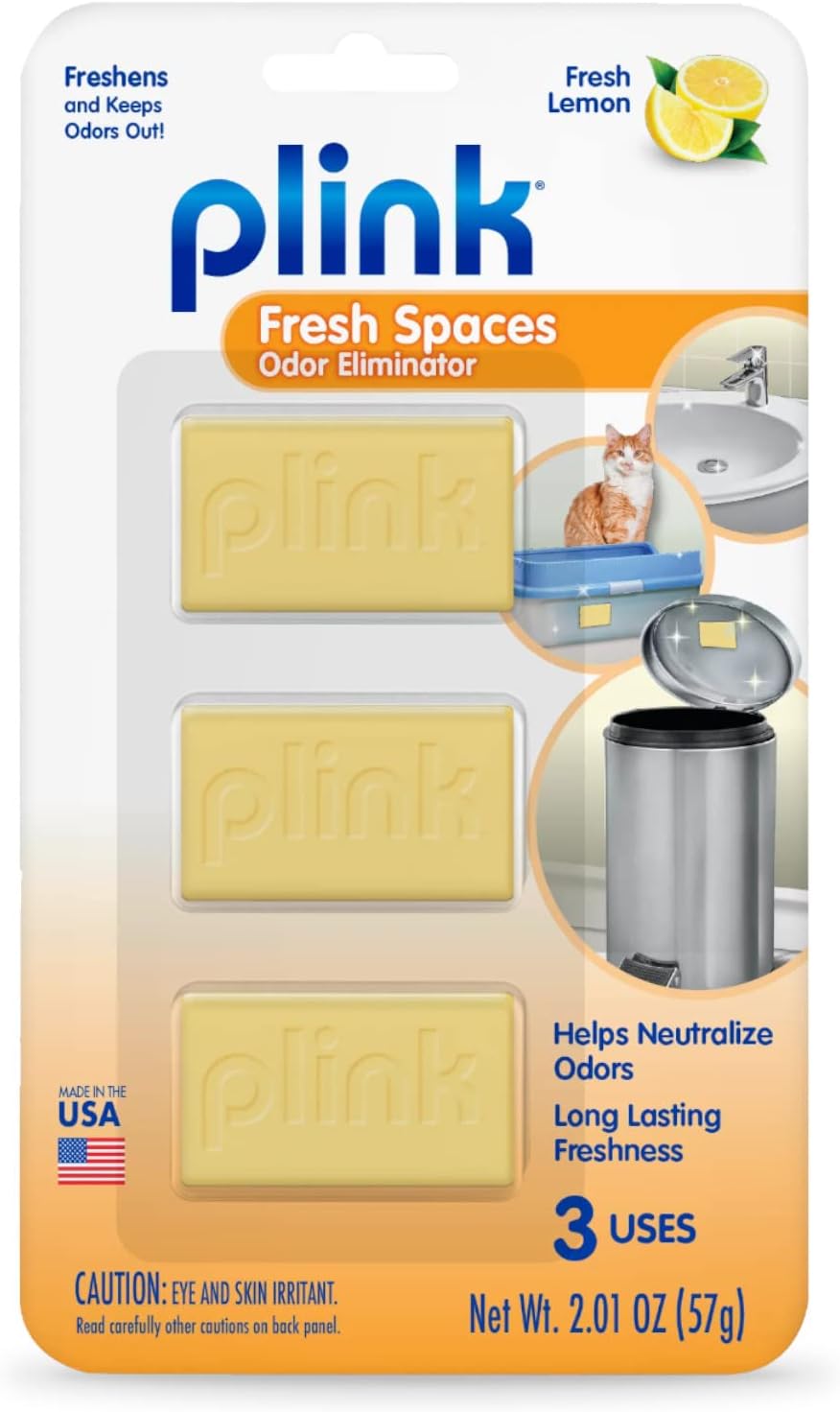 Plink Cleaner - Long-Lasting Odor Eliminator for Small Spaces