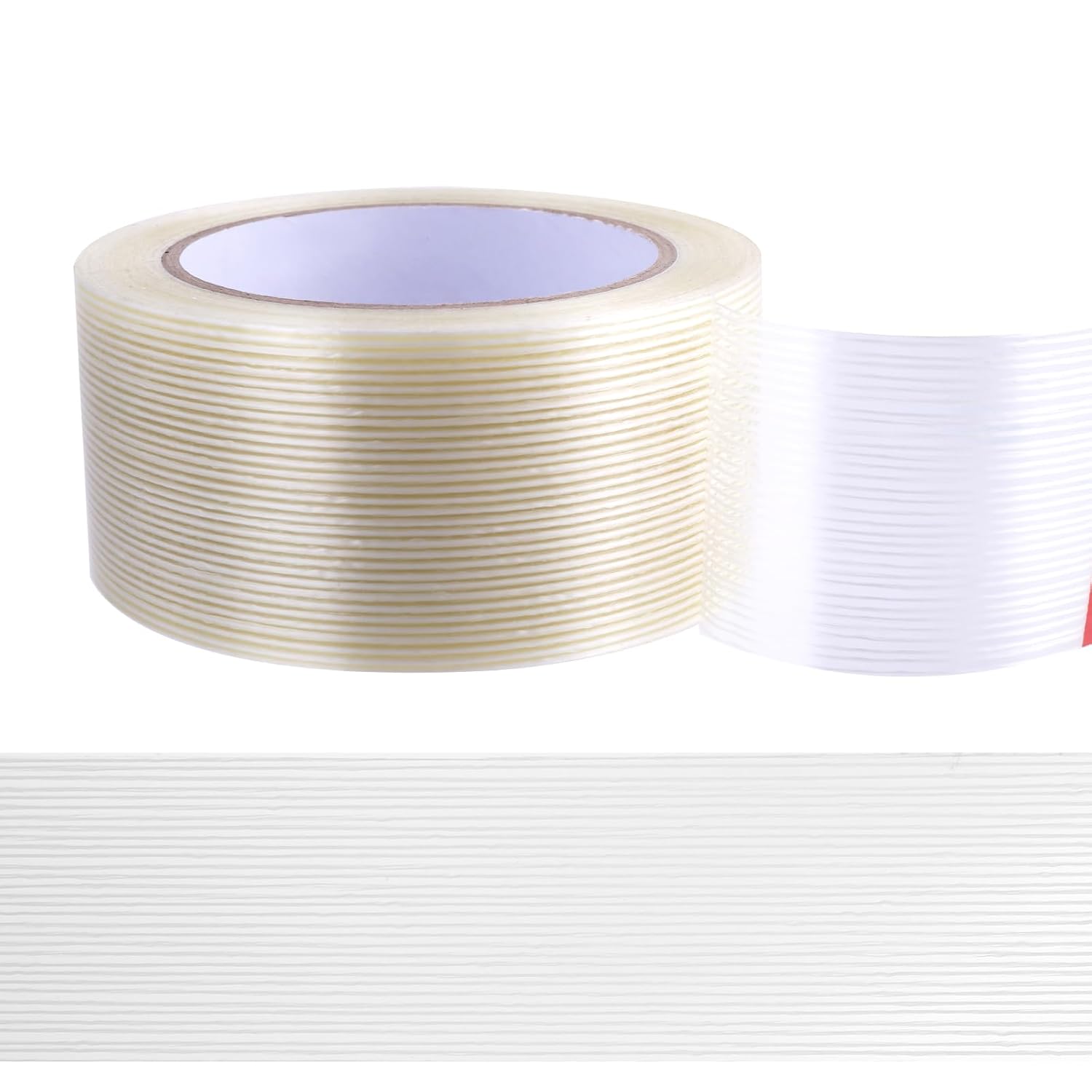 Prasacco 25M Clear Duct Tape Heavy Duty Waterproof