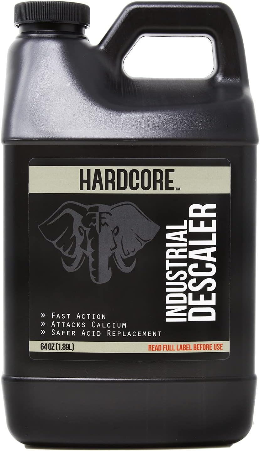 Hardcore Industrial Descaler 64 Ounce Water Scale Remover