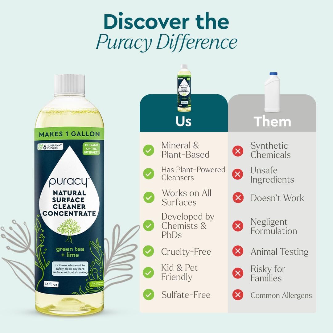 Puracy All Purpose Cleaner Concentrate - Natural Powerful