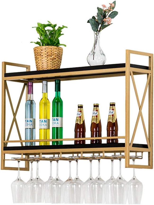 Wall Mounted Wine Rack with Cork Storage