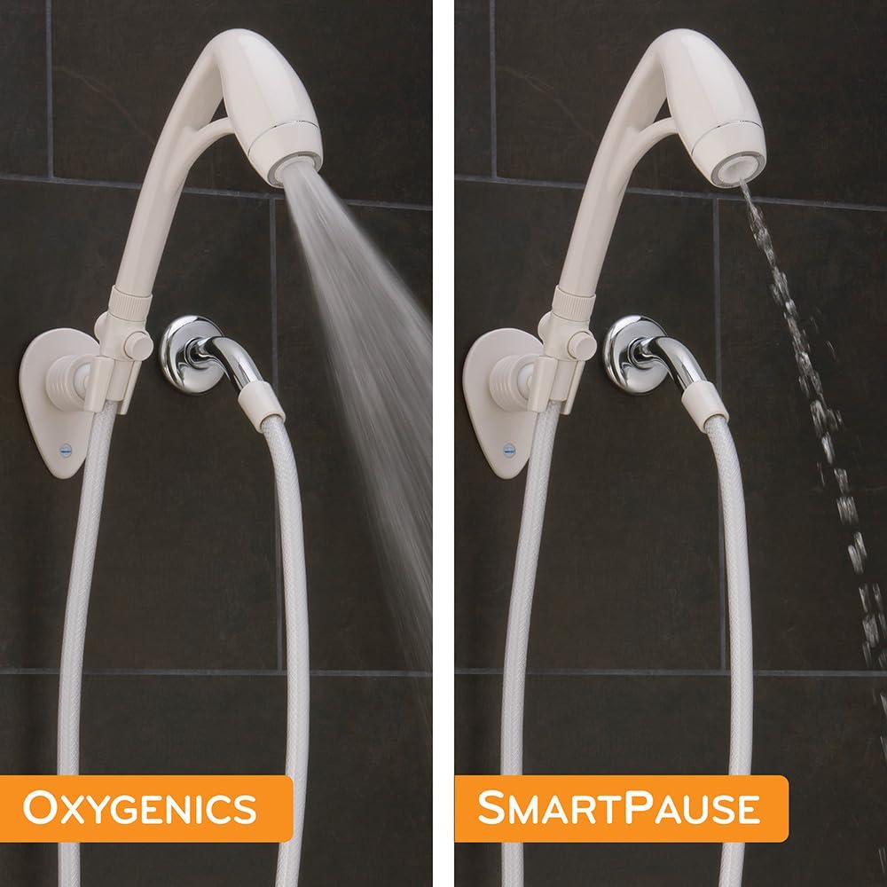 ETL Oxygenics 26788 White Handheld Shower