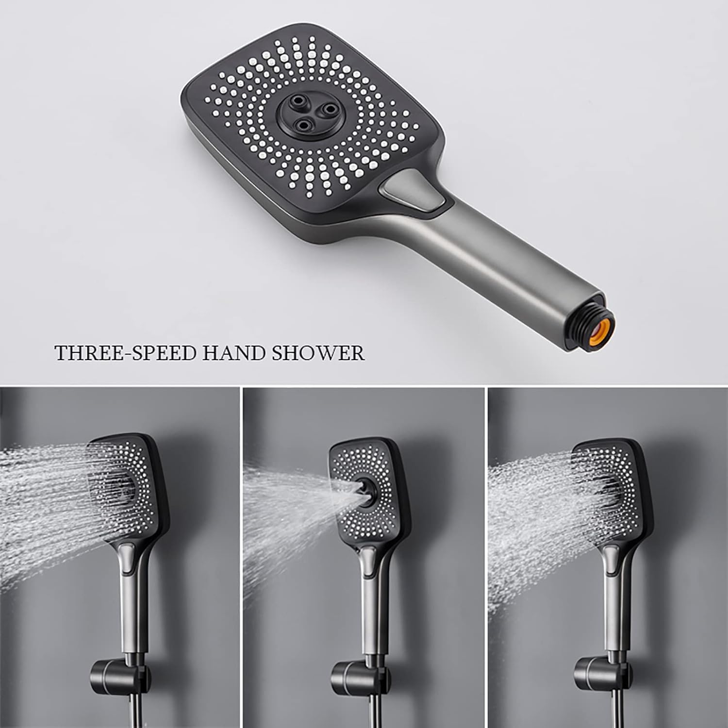 Thermostatic Shower System with 3 Spray Modes