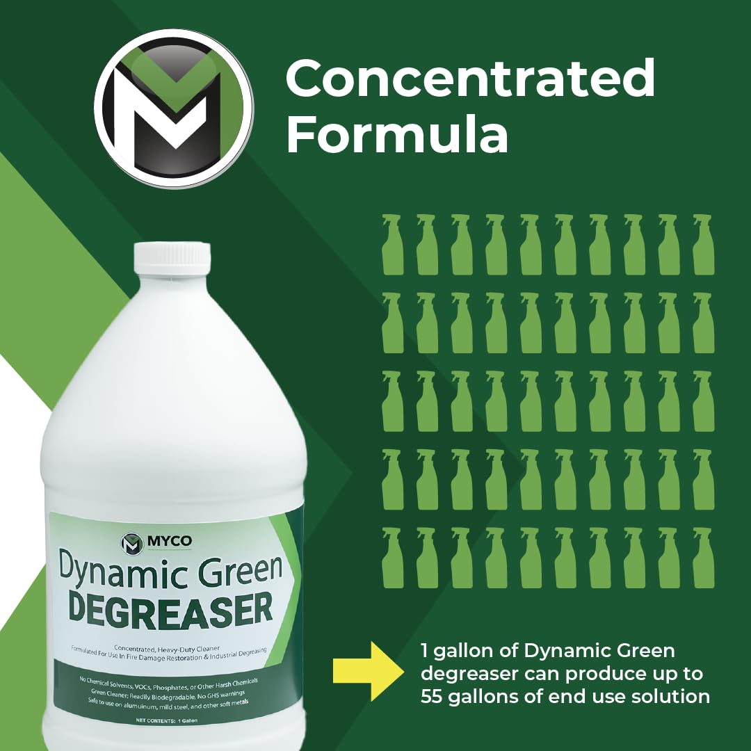 Express Chem Myco Dynamic Green Degreaser 1 Gal 1