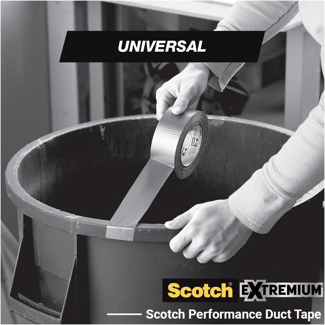 Scotch Universal Duct Tape 10m x 48mm 6 Pack
