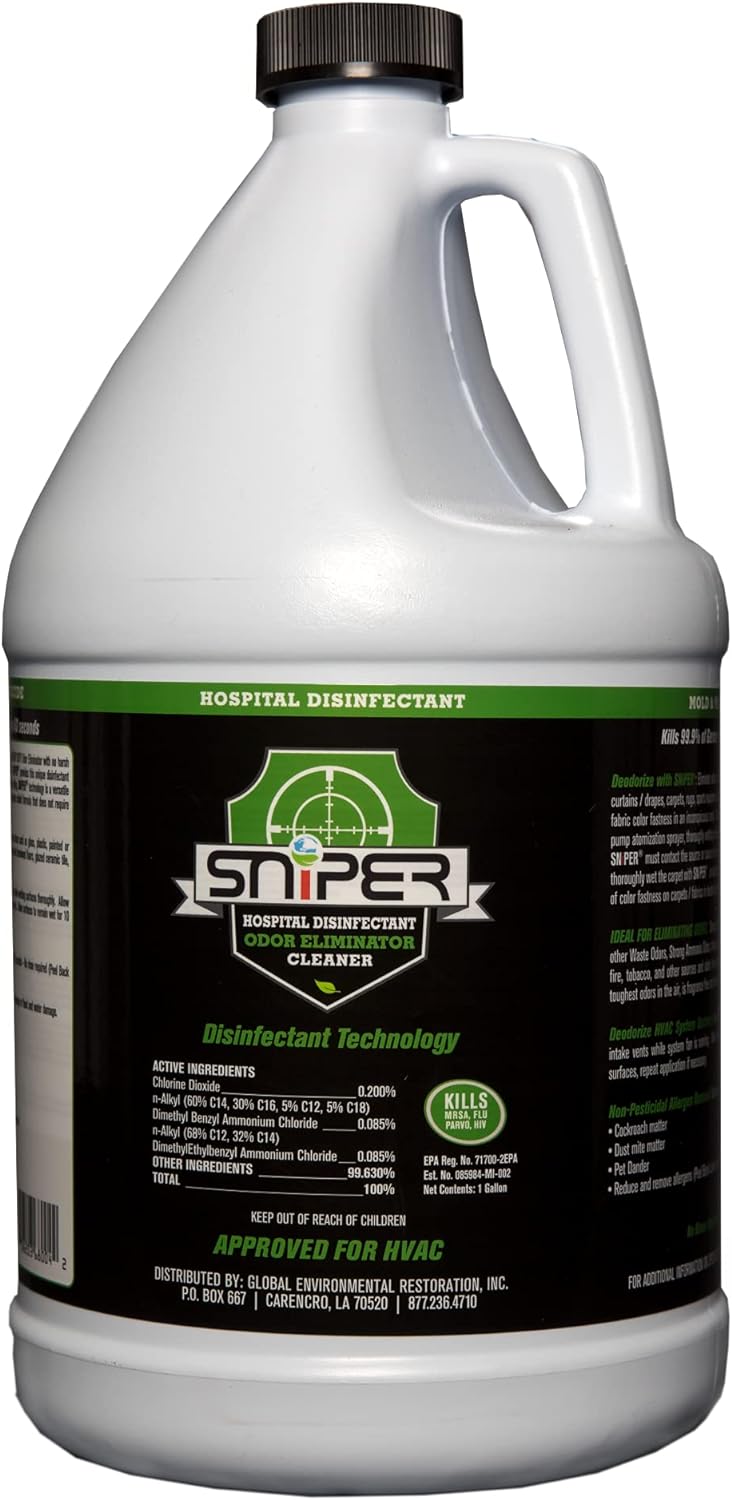 SNiPER All-Purpose Cleaner Deodorizer Disinfectant 1 Gallon