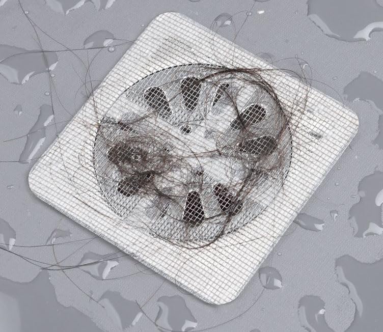XNASU Disposable Hair Catcher Drain Cover Stickers 20 Pack