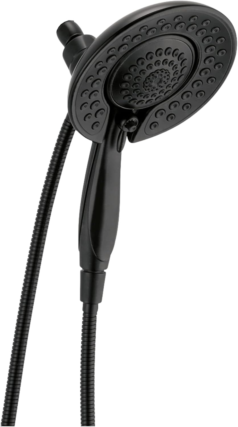 Delta In2ition 2-in-1 Dual Shower Head with Handheld Matte Black