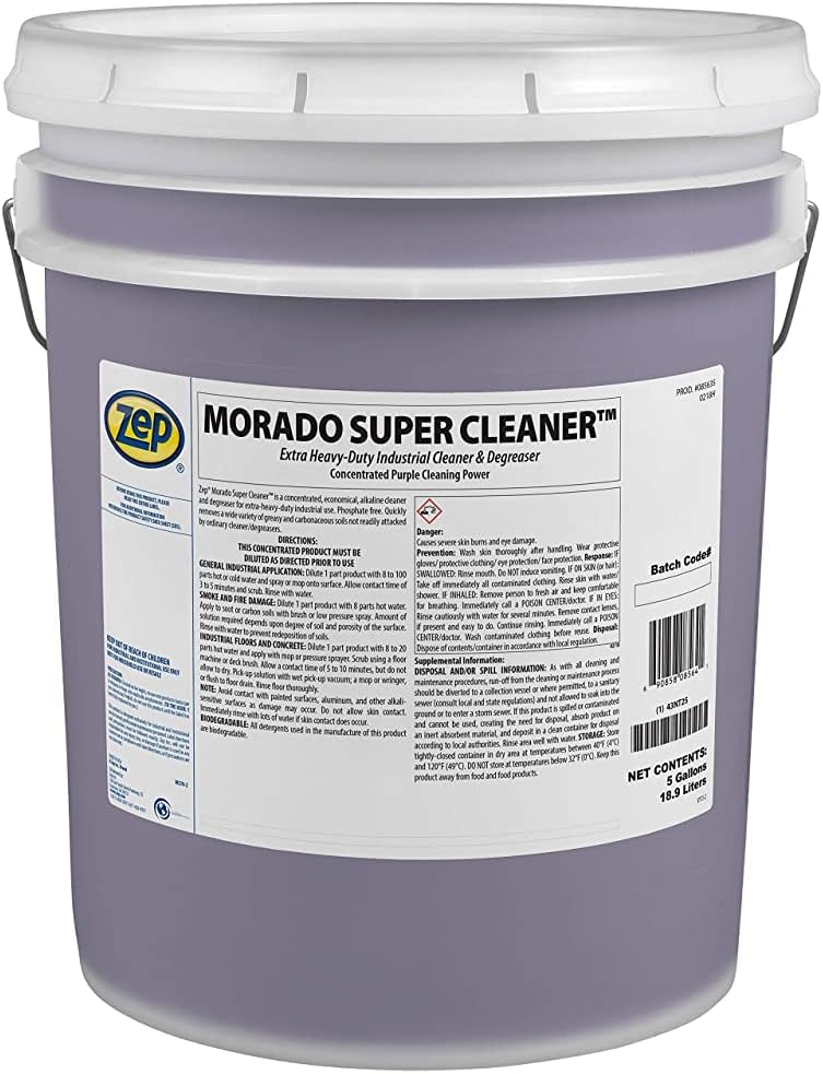 Zep Morado Purple Super Cleaner 5 Gallon 1