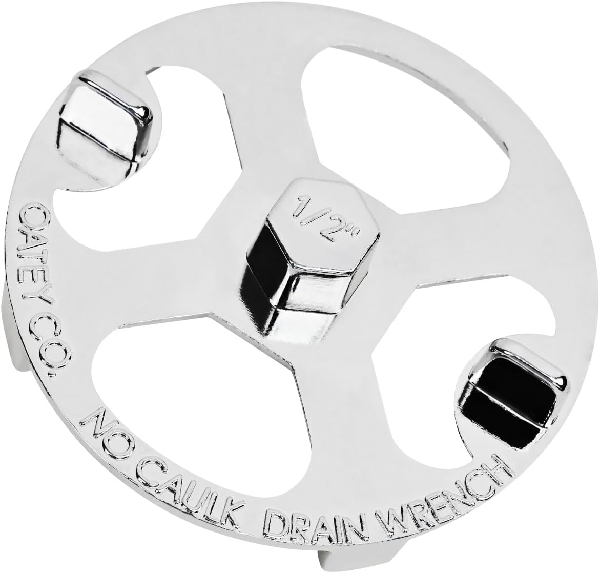 Delixike 42239 Shower Drain Wrench Strainer Stainless Steel