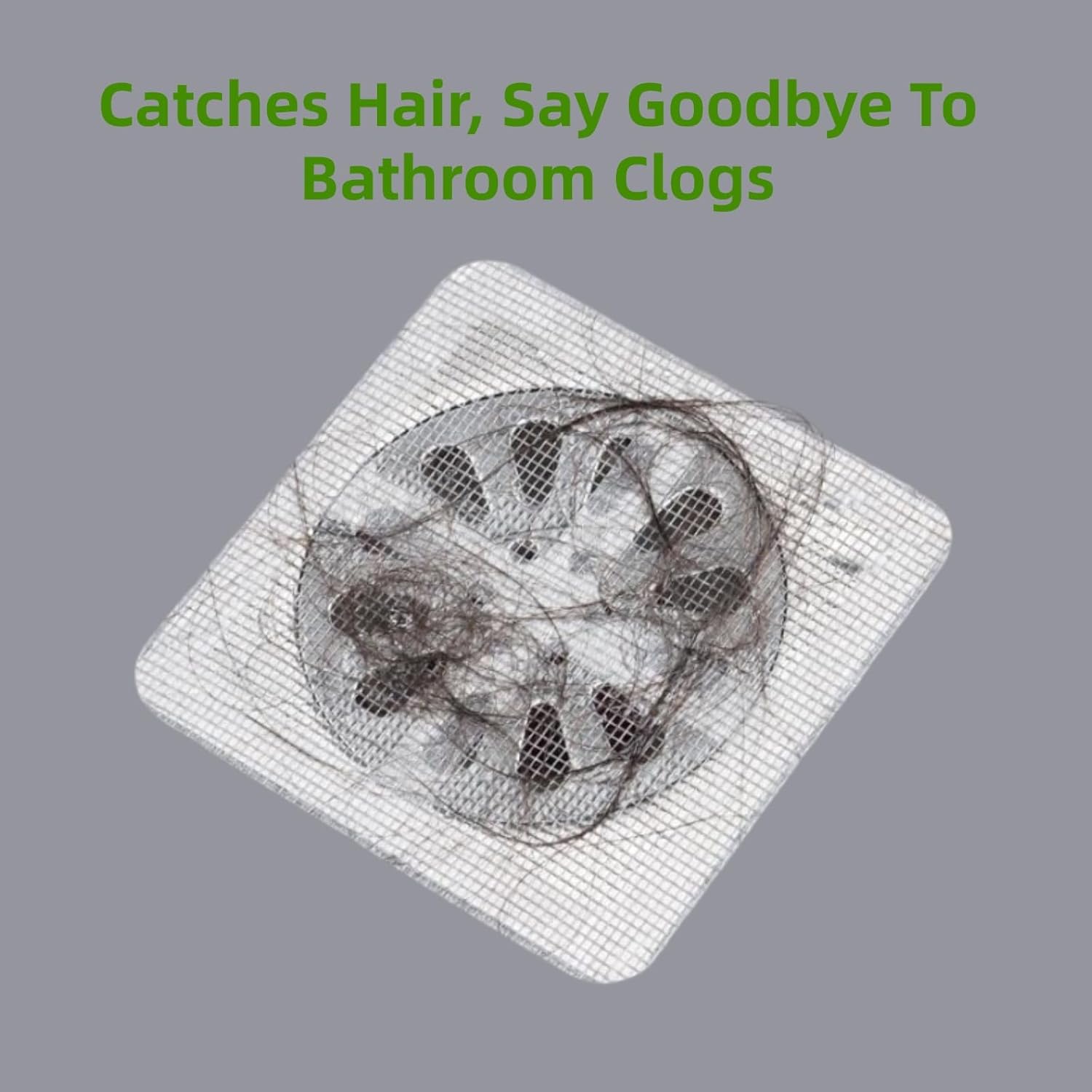 Disposable 4x4 Square Drain Covers 30PCS Hair Catcher