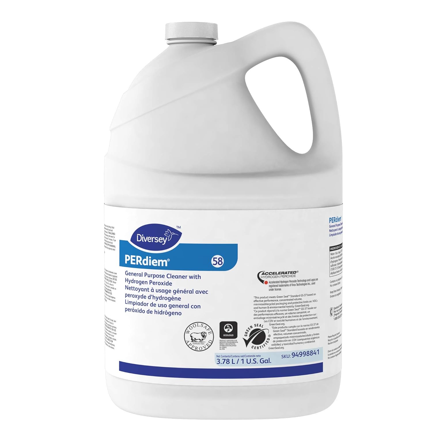 Diversey 94998841 AHP General Purpose Cleaner 1-Gallon Pack of 4 1