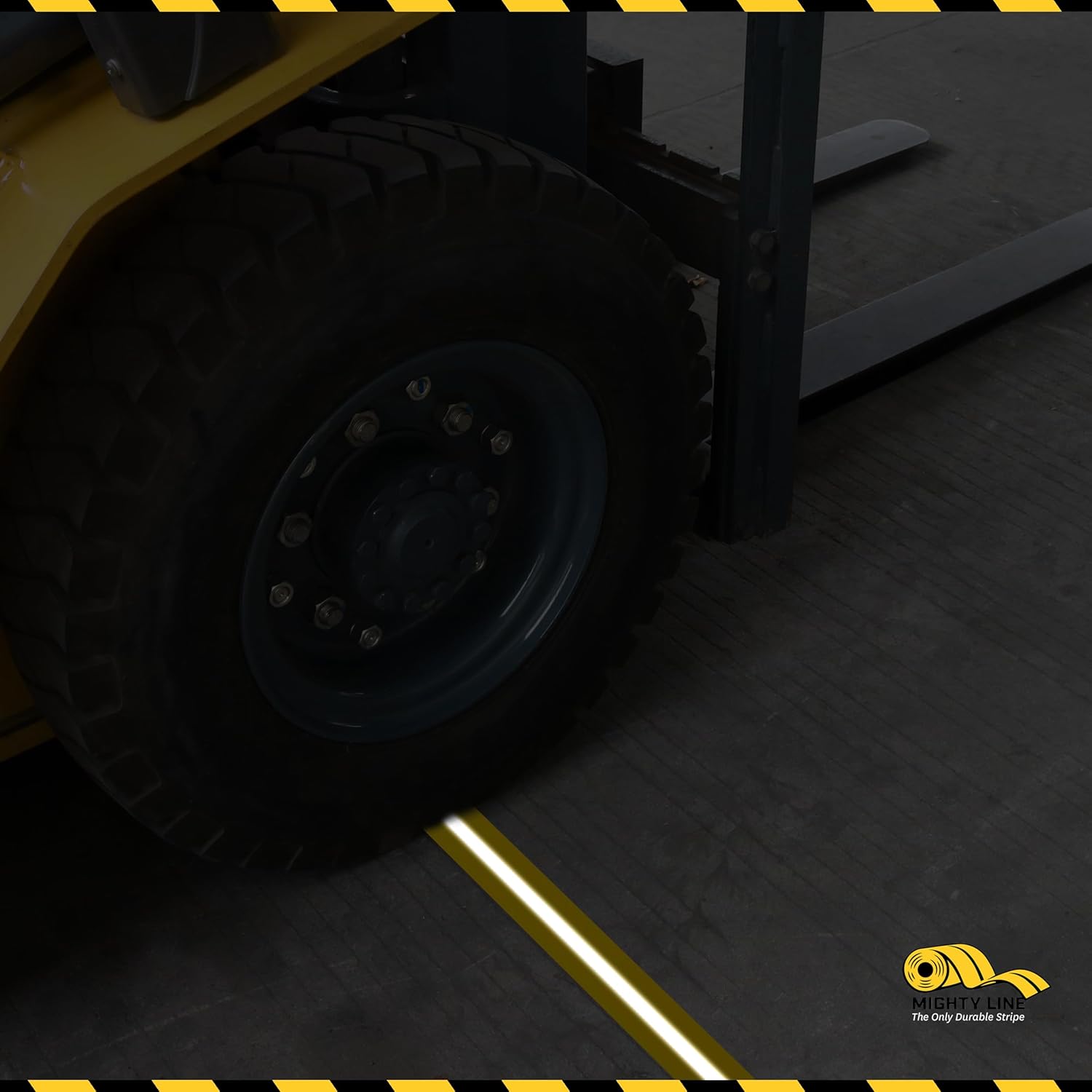Mighty Line Reflective Floor Tape 4 75 Roll
