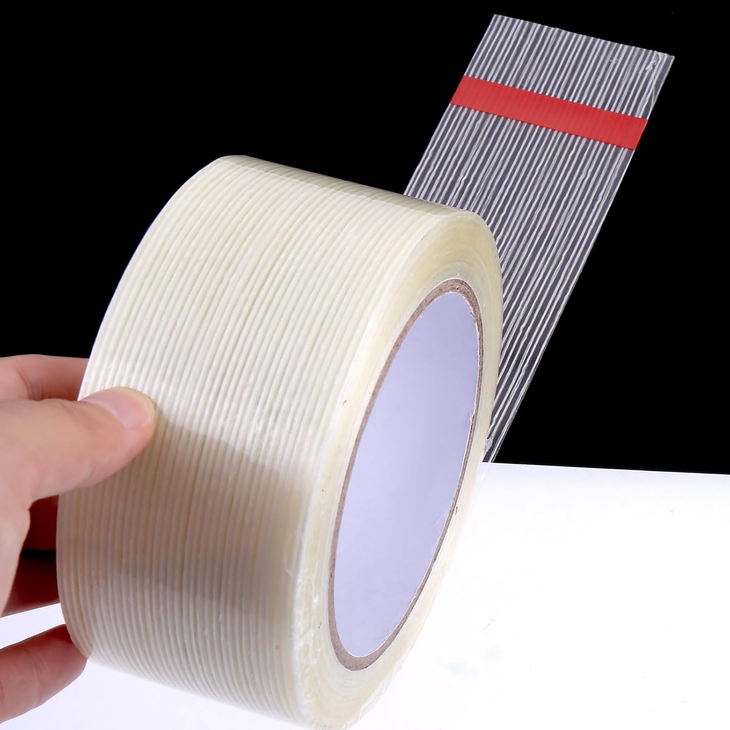 Prasacco 25M Clear Duct Tape Heavy Duty Waterproof