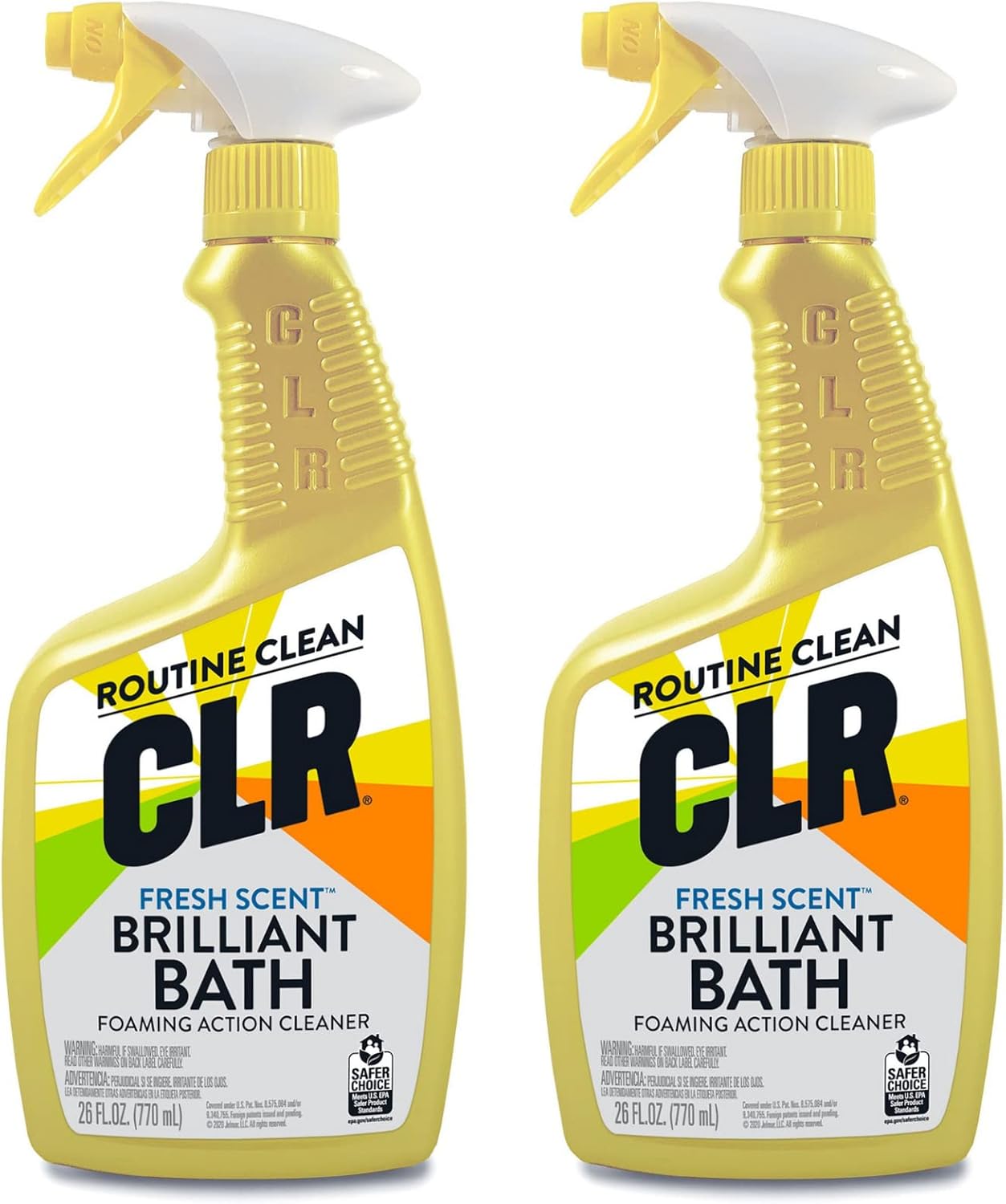 CLR PRO and CLR Brilliant Bath Foaming Cleaner Set