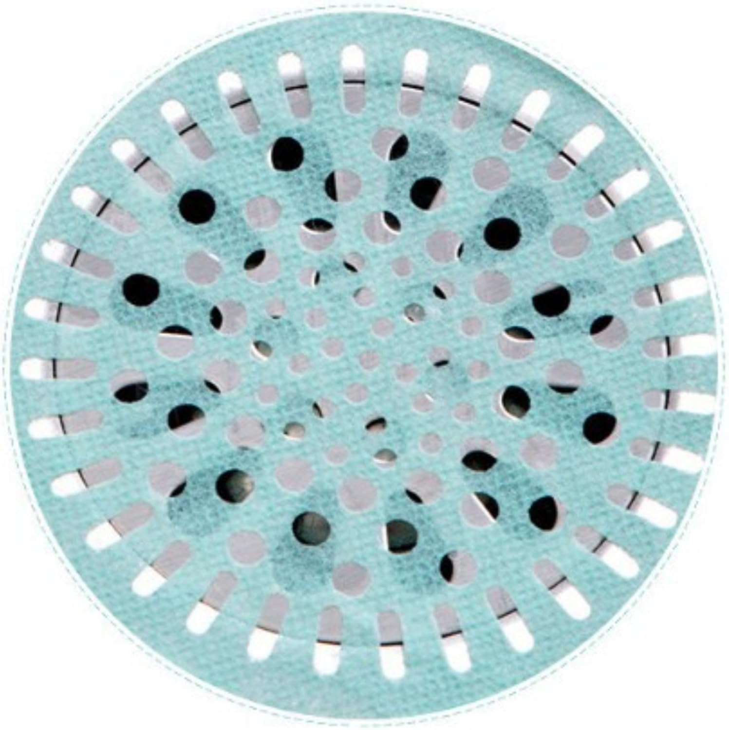 40PCS 4 Inch Disposable Drain Hair Catcher Stickers