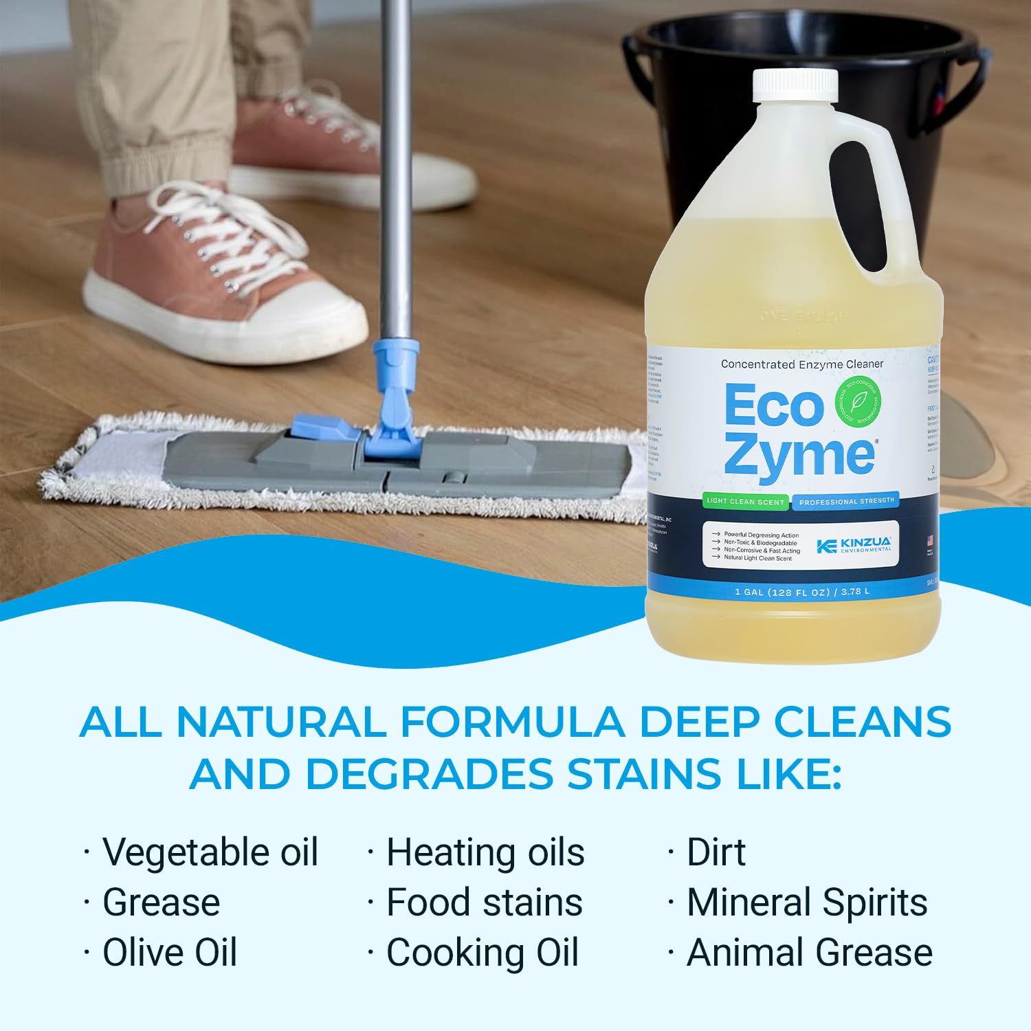 Kinzua Eco-Zyme Multi-Purpose Enzyme Cleaner 1 Gallon