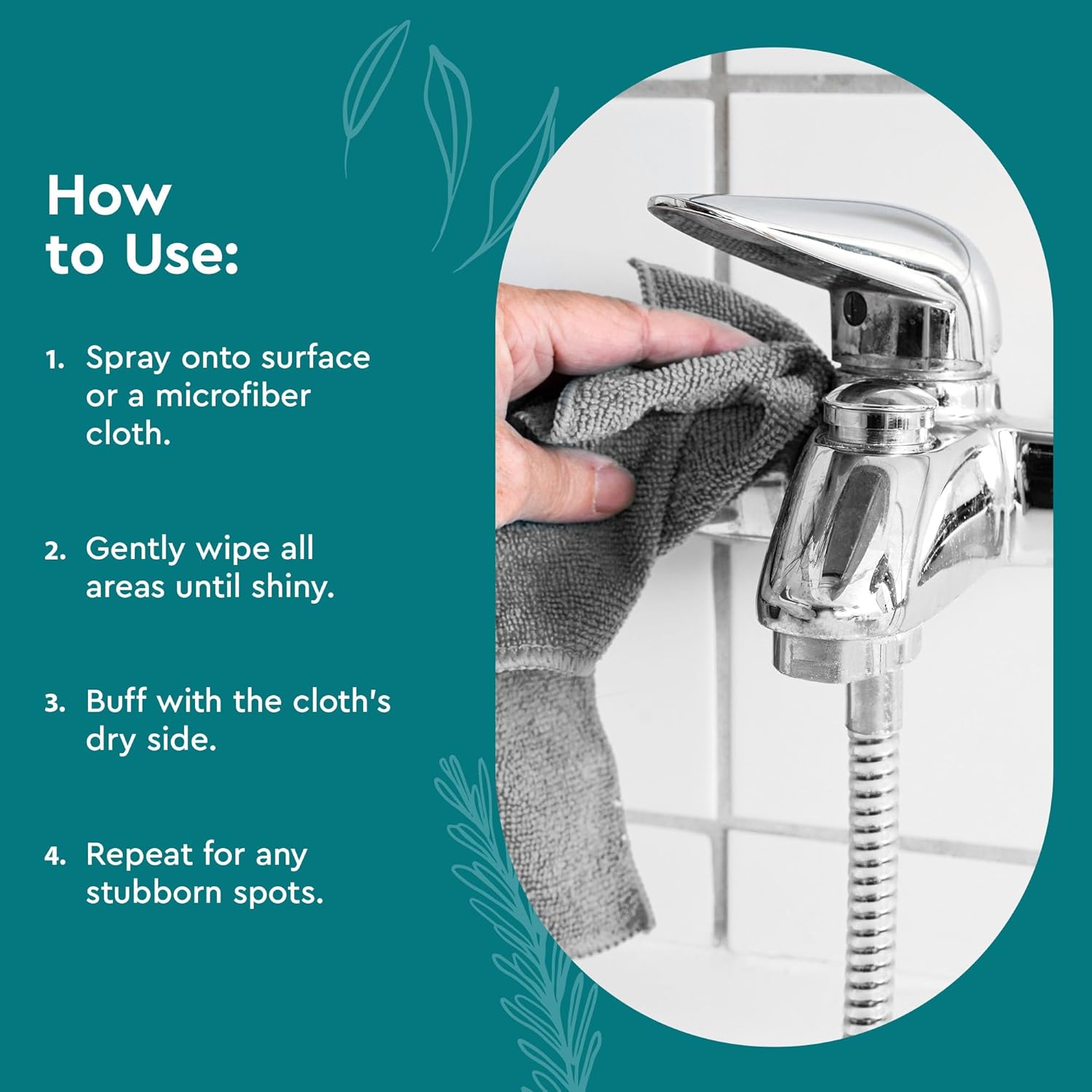 Puracy Stainless Steel Cleaner with Lavender Scent 1