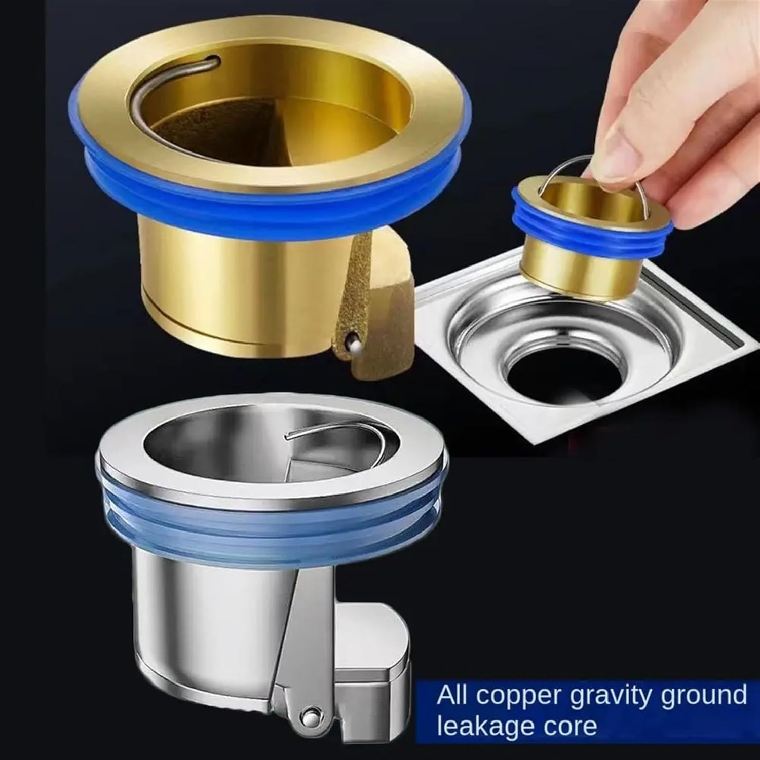Copper Floor Drain Core Anti-Smell Insect Prevention Cover