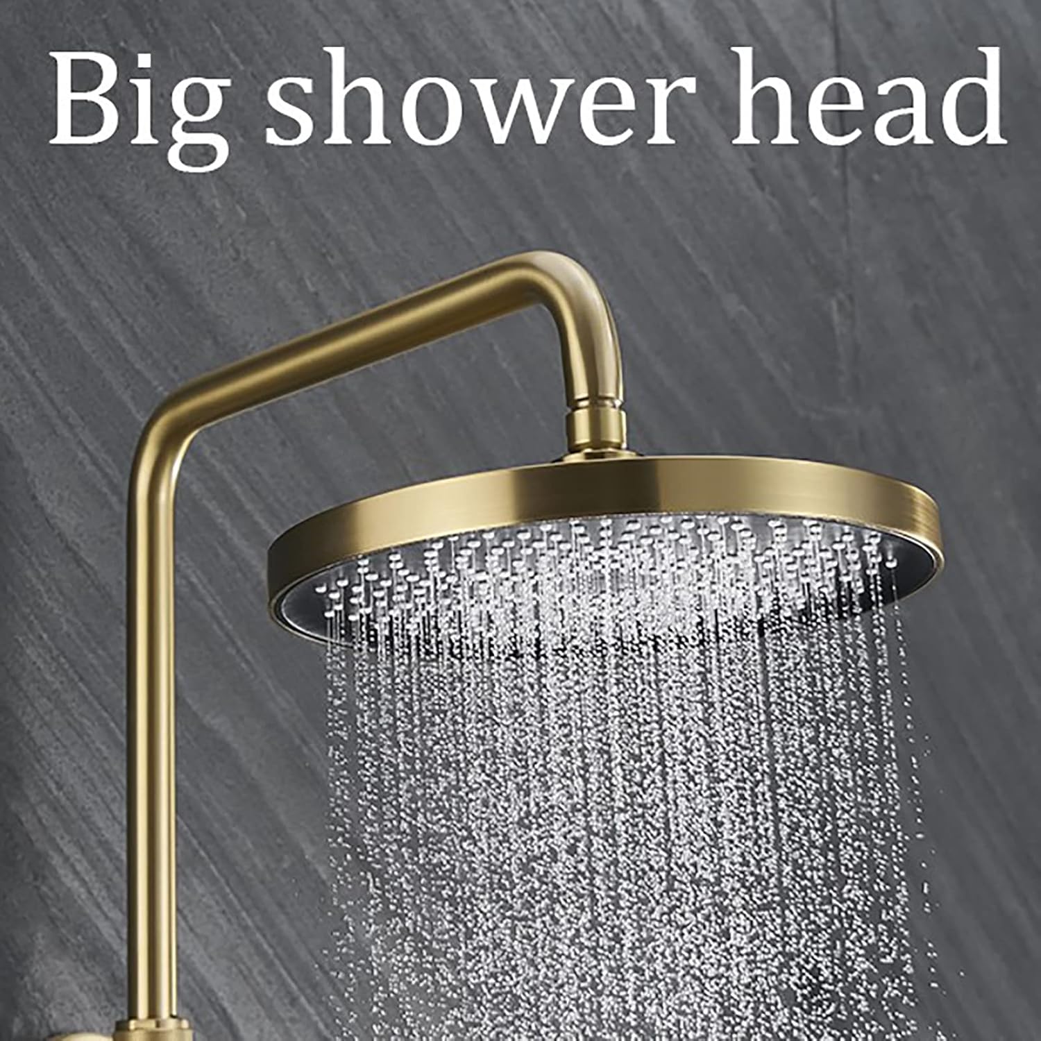 Thermostatic Shower System with Tub Spout and 3 Spray Modes