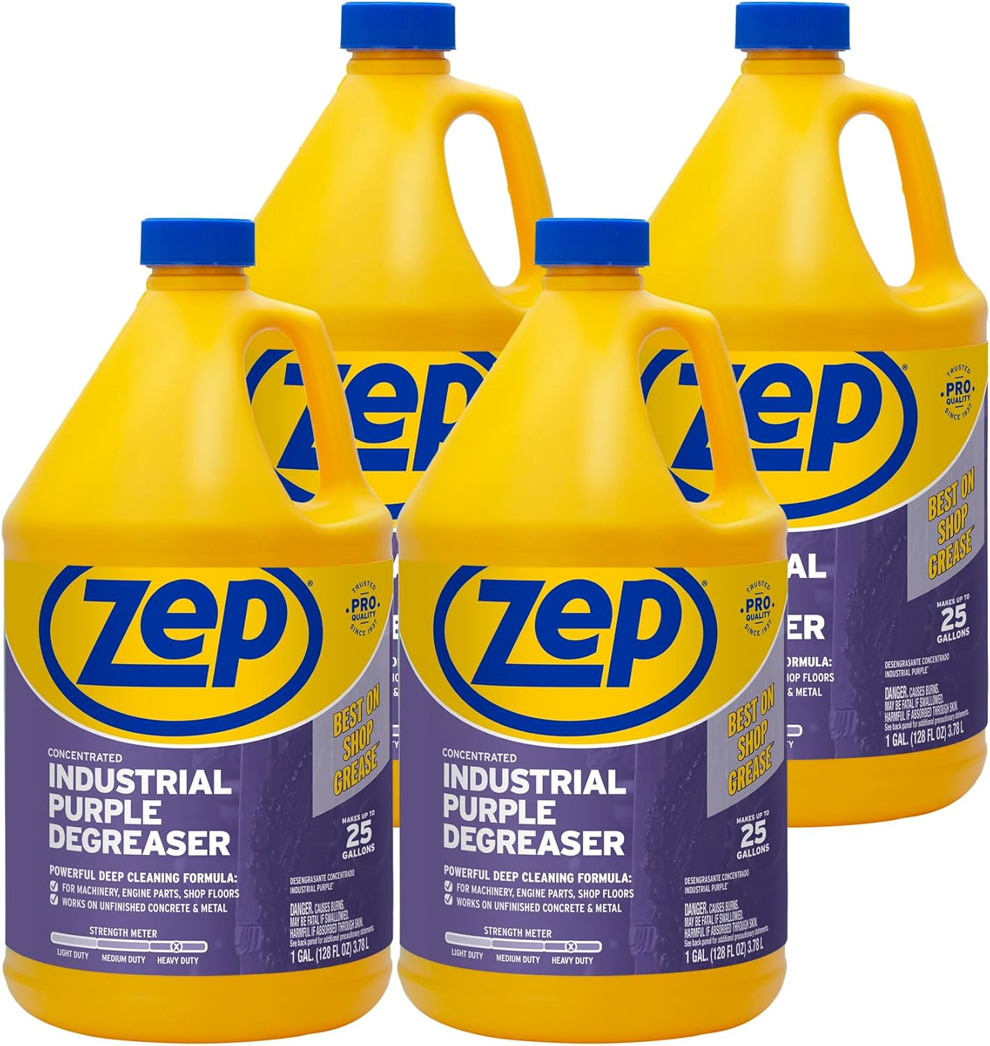 Zep Industrial Purple Cleaner and Degreaser 1 Gallon 1