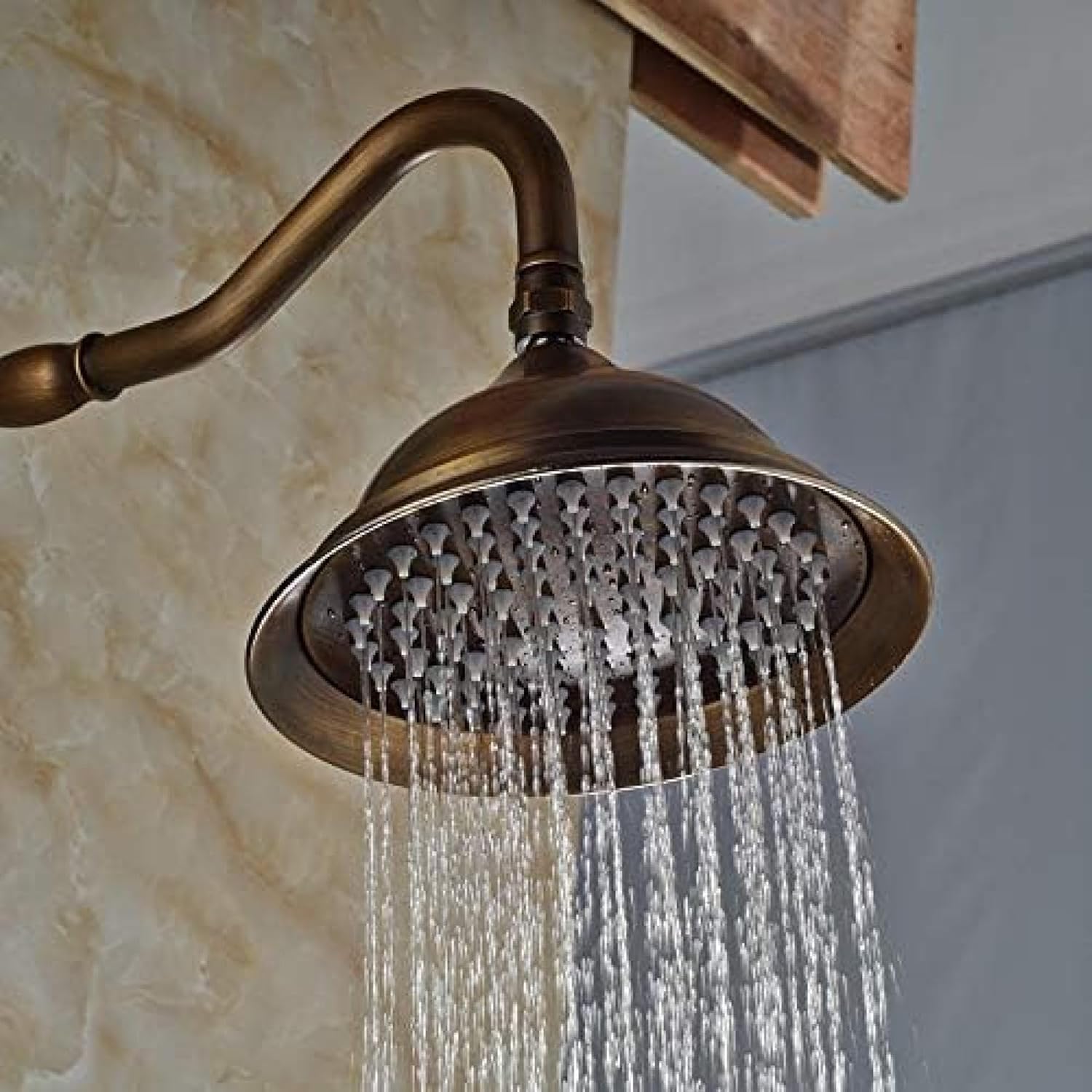 TECKI 8 Rainfall Shower Head Set with Handheld