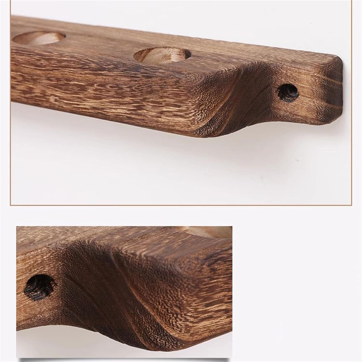 Stylish Wall-Mounted Wine Holder for Home Bar