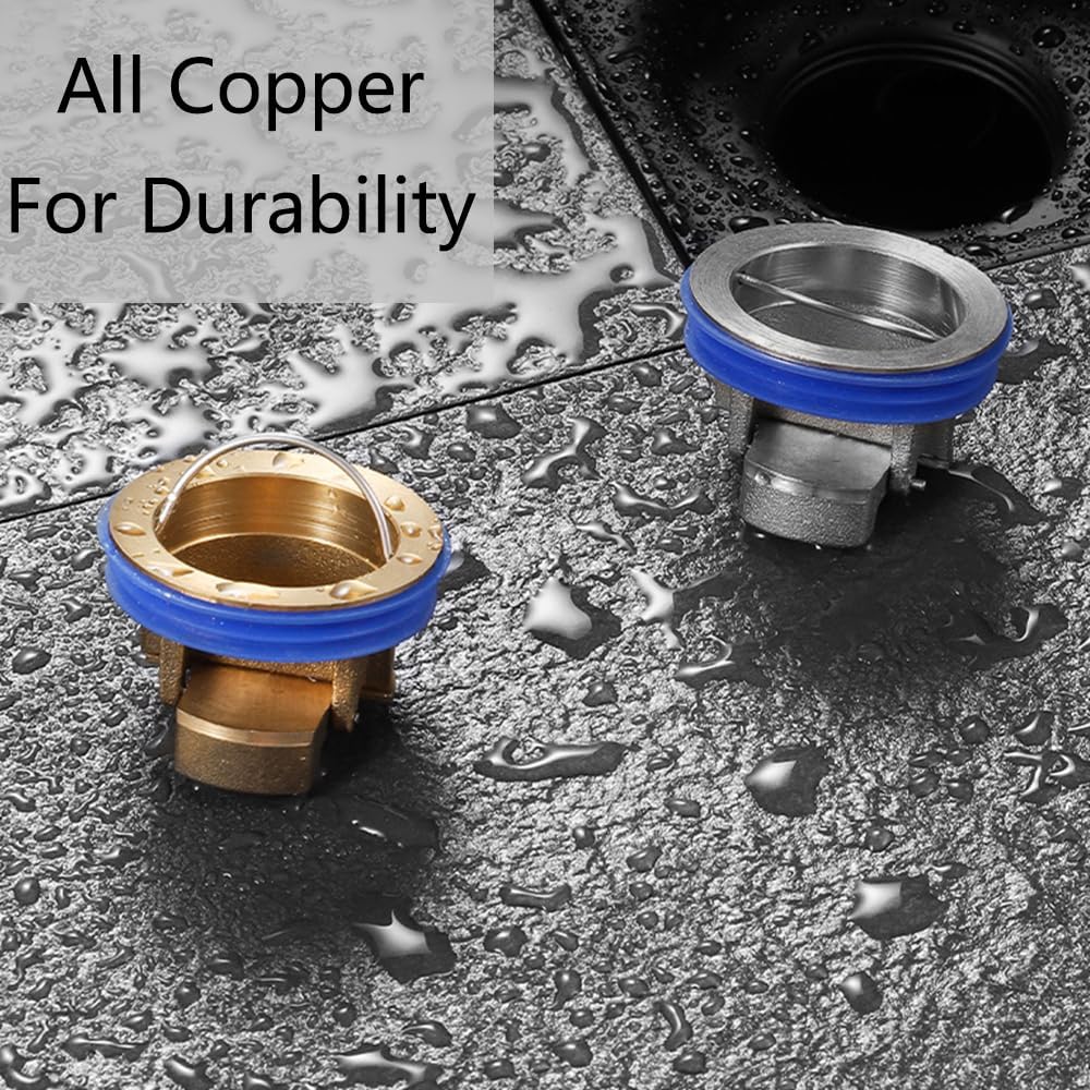 SagaSave Odor Proof Floor Drain Plug