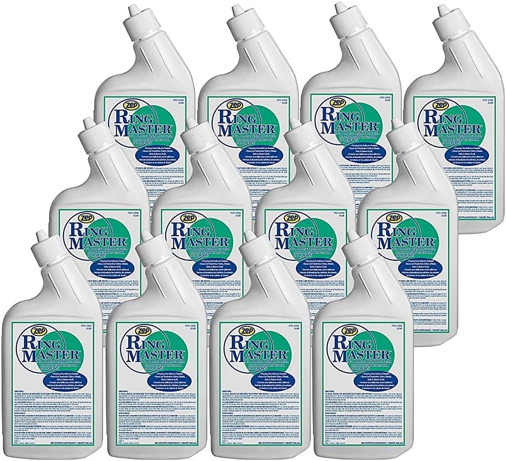 Zep Ring Master All Purpose Bathroom Cleaner 32 Ounce Case of 12
